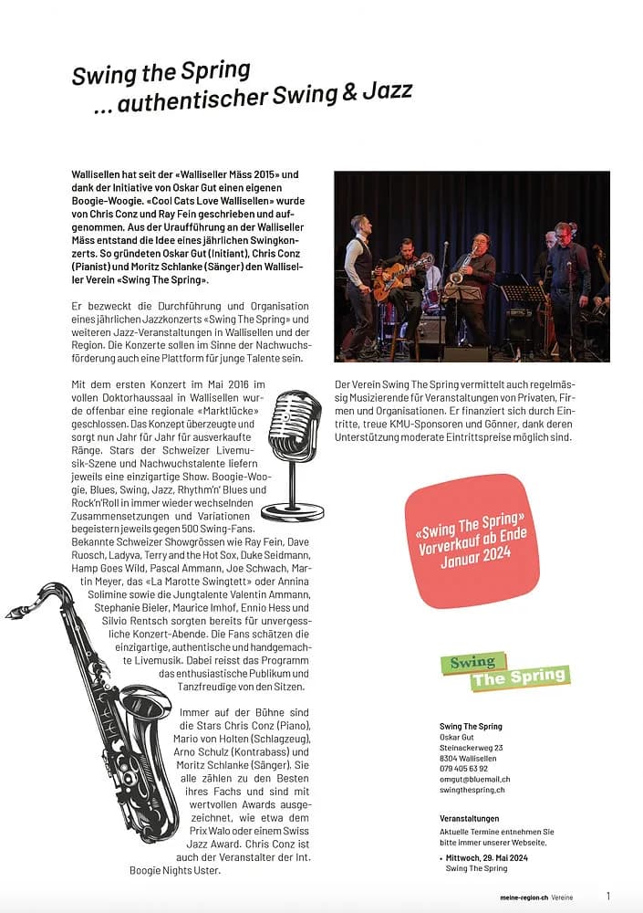 Artikel im Flughafenmagazin