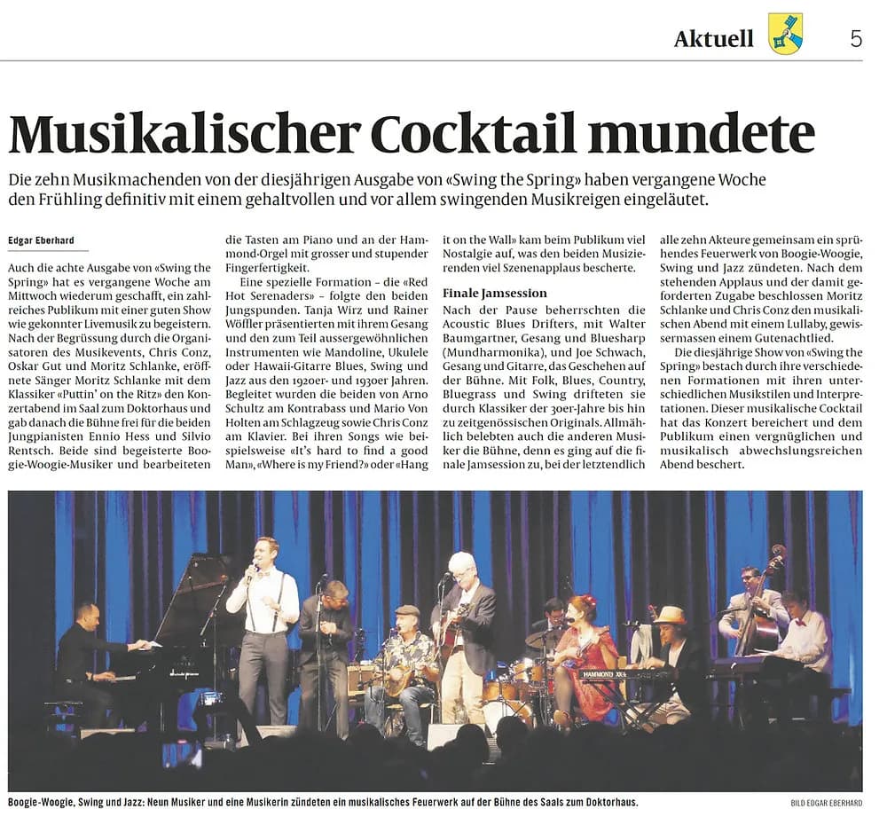 Musikalischer Cocktail mundete