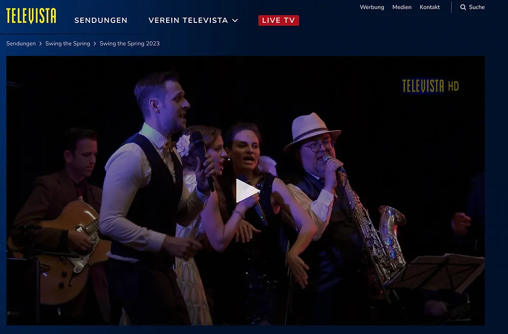 Swing The Spring 2023 bei Televista